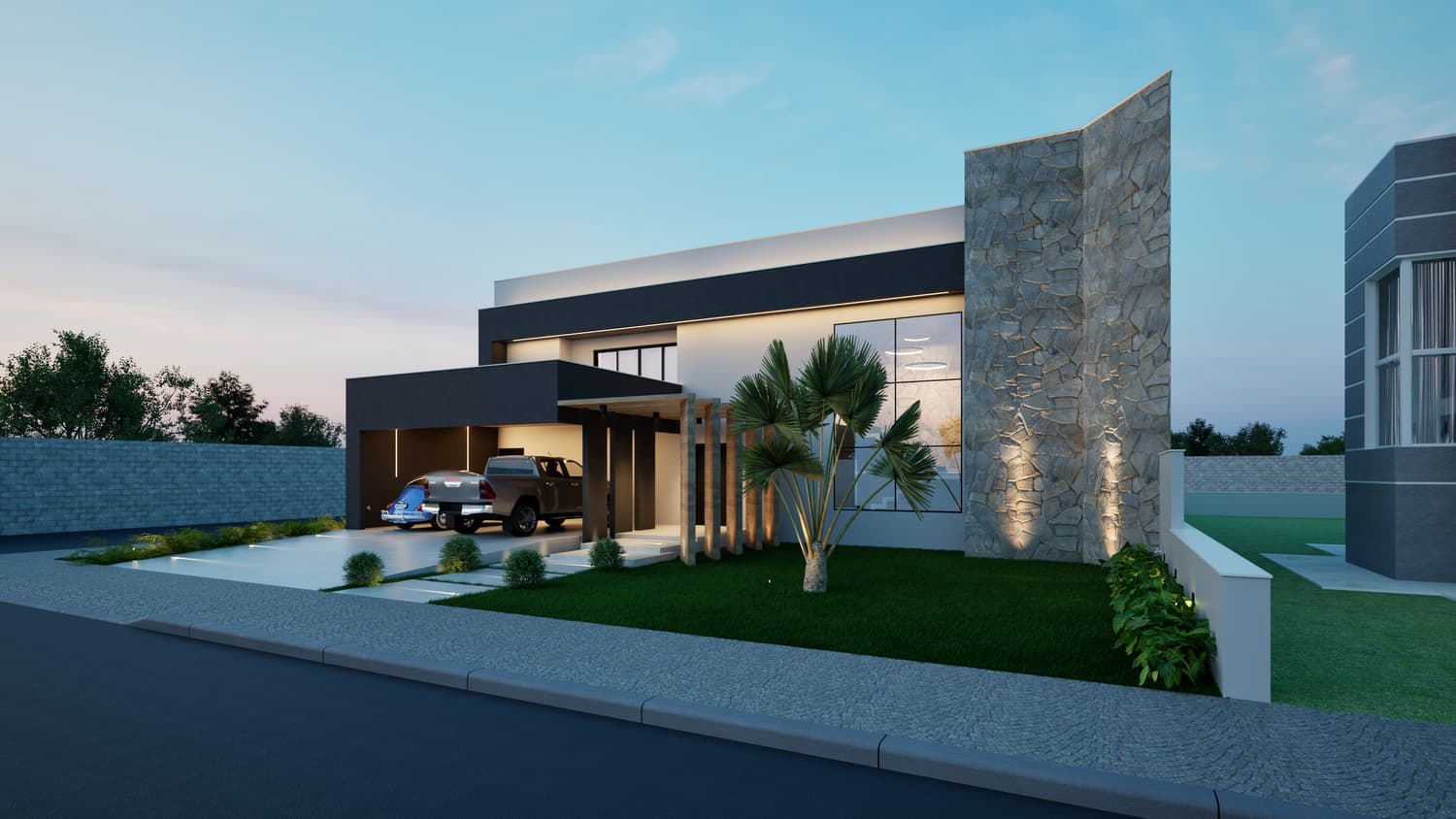 Casa luxuosa e aconchegante